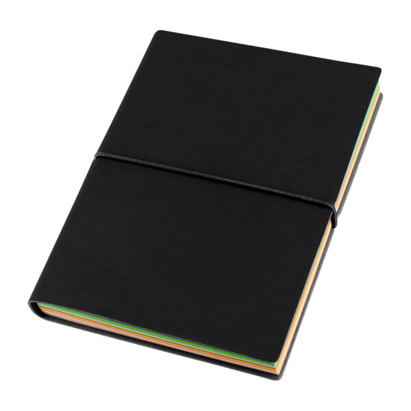 N43-negro Libreta de PU High Class