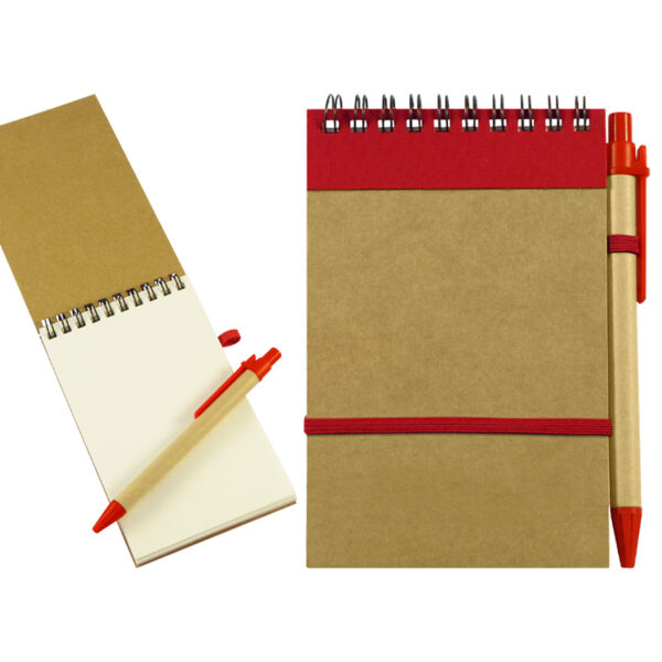 N6-rojo Libreta Ecológica