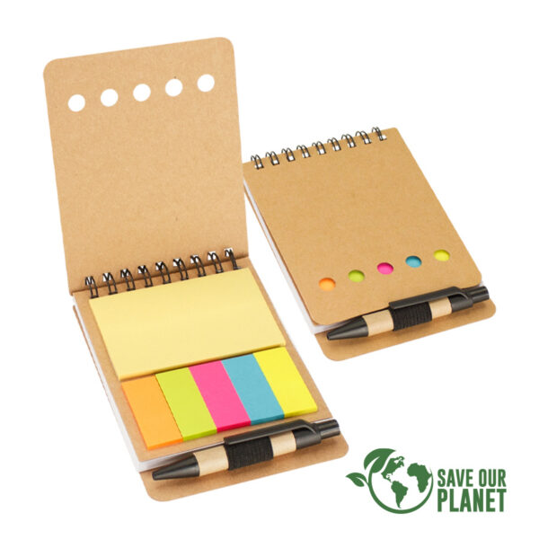 N64-SOP Memo Set Ecológico con Bolígrafo
