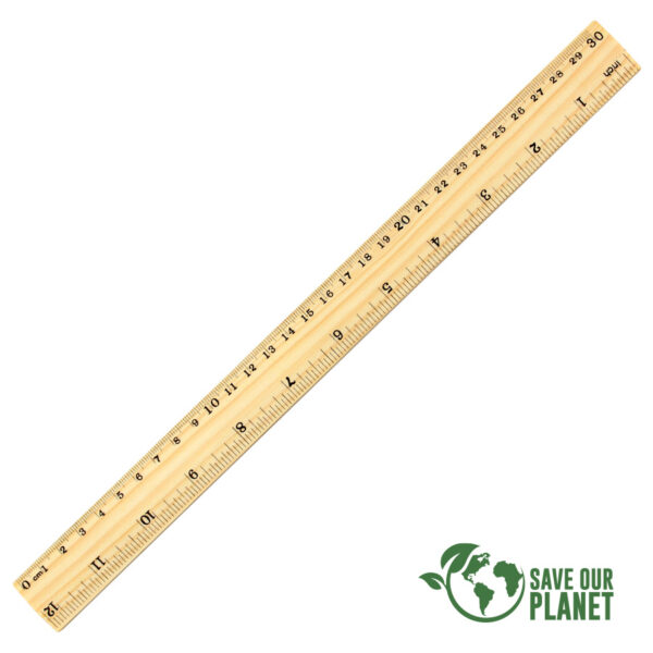 N65-SOP Regla de Madera 30 cm