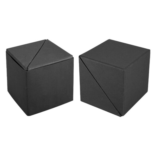 N69-negro2 Memo Set Cubo Ecológico Porta-Lápices