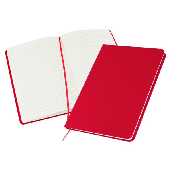 N74-rojo Cuaderno de Tela