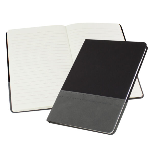 N78-negra Cuaderno Velvet PU