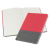 N78-rojo Cuaderno Velvet PU
