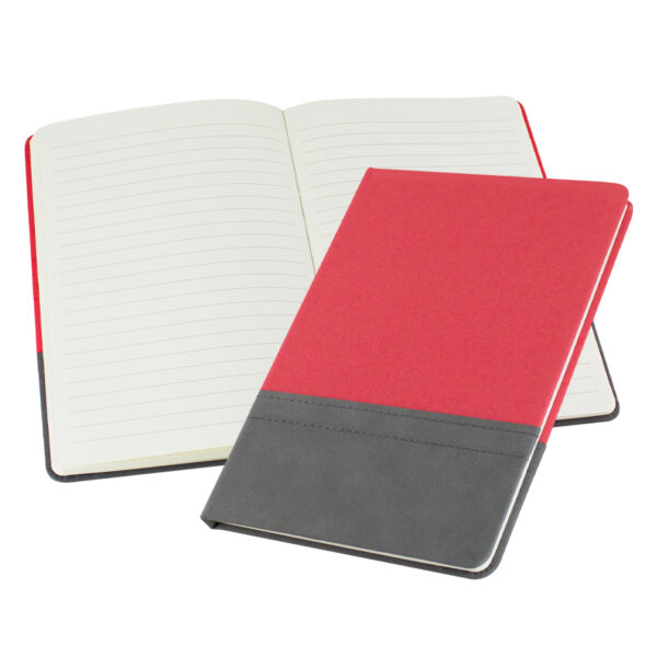 N78-rojo Cuaderno Velvet PU