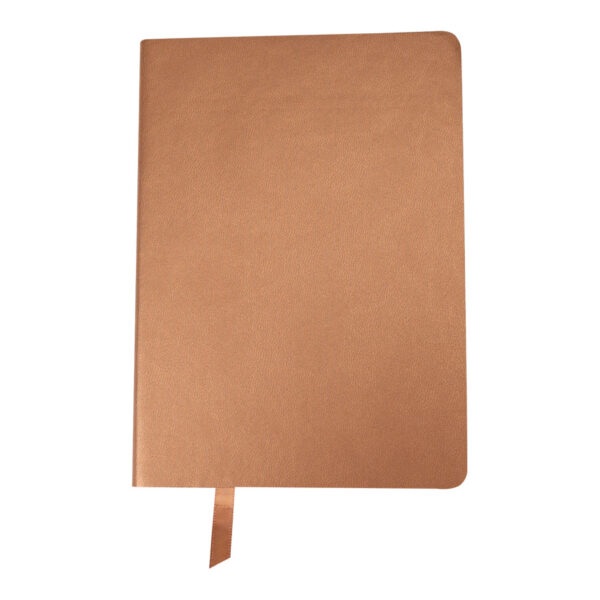 N87-44-2 Libreta encobrizada de PU eco-cuero