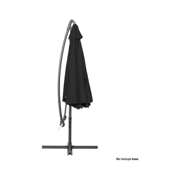 P13-10-1 Quitasol lateral colgante "Banana" Ø3M