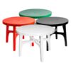 S51 Mesa Plástica Redonda