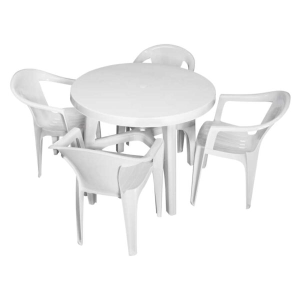 S51-G Mesa Plástica Redonda
