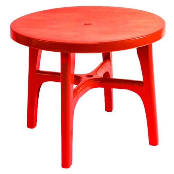 S51-H Mesa Plástica Redonda
