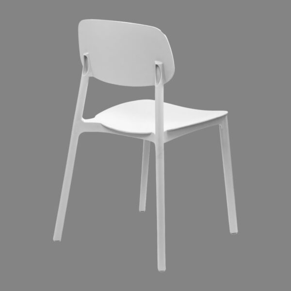S66-b1 Silla apilable de plástico rígido "MARVIN"