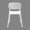 S66-b3 Silla apilable de plástico rígido "MARVIN"
