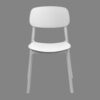 S66-b5 Silla apilable de plástico rígido "MARVIN"