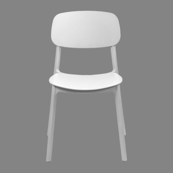 S66-b5 Silla apilable de plástico rígido "MARVIN"