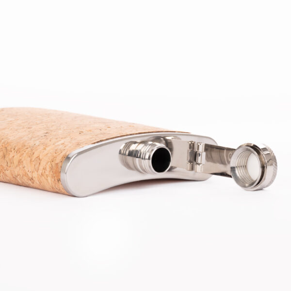 W28-06 Petaca licorera "CORK" 8 oz
