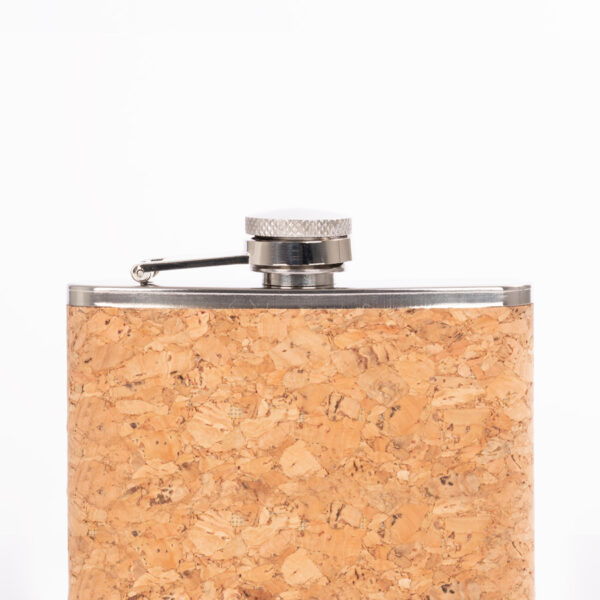 W28-07 Petaca licorera "CORK" 8 oz