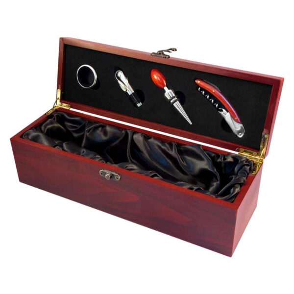 W5-B Caja de Madera para Vino