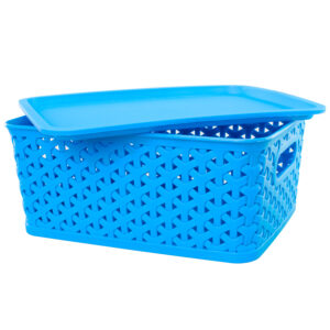 W50-001 Canasto plástico 5 lt con tapa