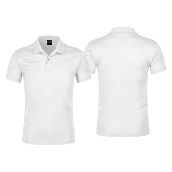 Z4-B Polera Poliéster Hombre con Cuello