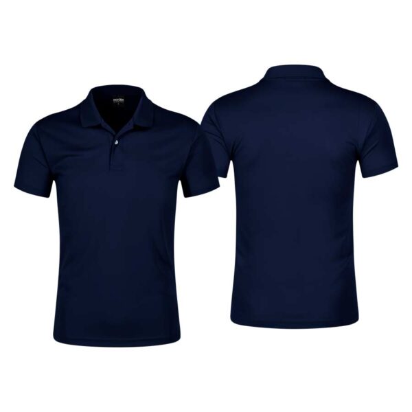 Z4-H Polera Poliéster Hombre con Cuello