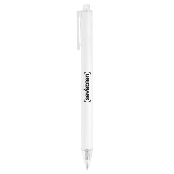 alt__promocional_publicitario_boligrafo_BP311_Blanco-Lateral_logo Bolígrafo "PENNY" tinta azul