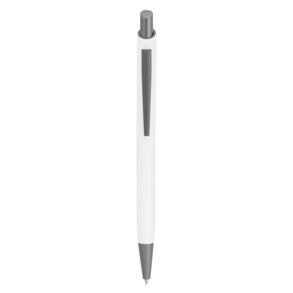alt__promocional_publicitario_boligrafo_metalico_BP318_blanco_1 Bolígrafo "HOWARD" Tinta azul