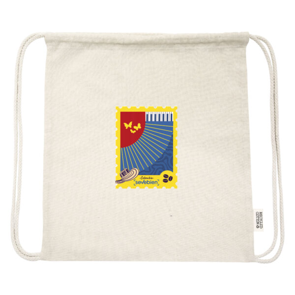Bolsa mochila de algodón "CHILL"