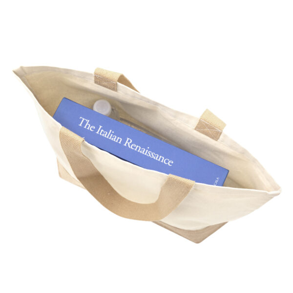 Bolsa de algodón y yute "YONA"