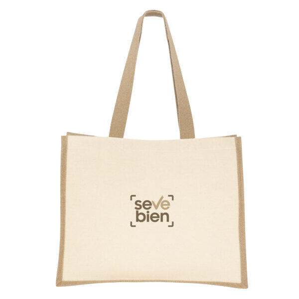 Bolsa de algodón y yute "YARI"