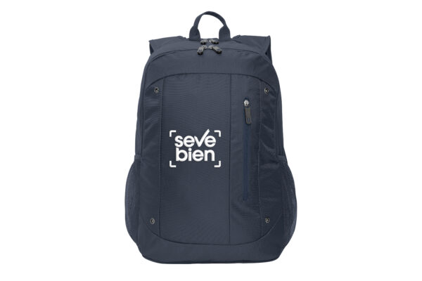 promocional_publicitario_mochila_azul_C516_frente_logo MOCHILA "CATANIA"