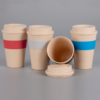 Mug Eco Cup "WHEAT STRAW" 355cc con banda silicona