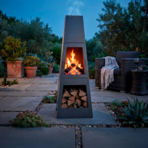 H49-2026- Chimenea "Nordic" para exterior